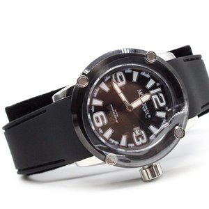 MONTREUX Watch Mens Black Tone Stainless Steel Classic Water Resistance Rare